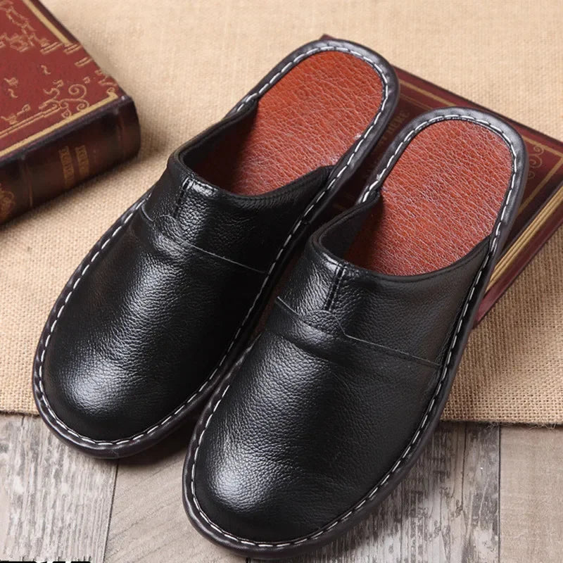 Zapatillas de Piel Vacuna Artesanales