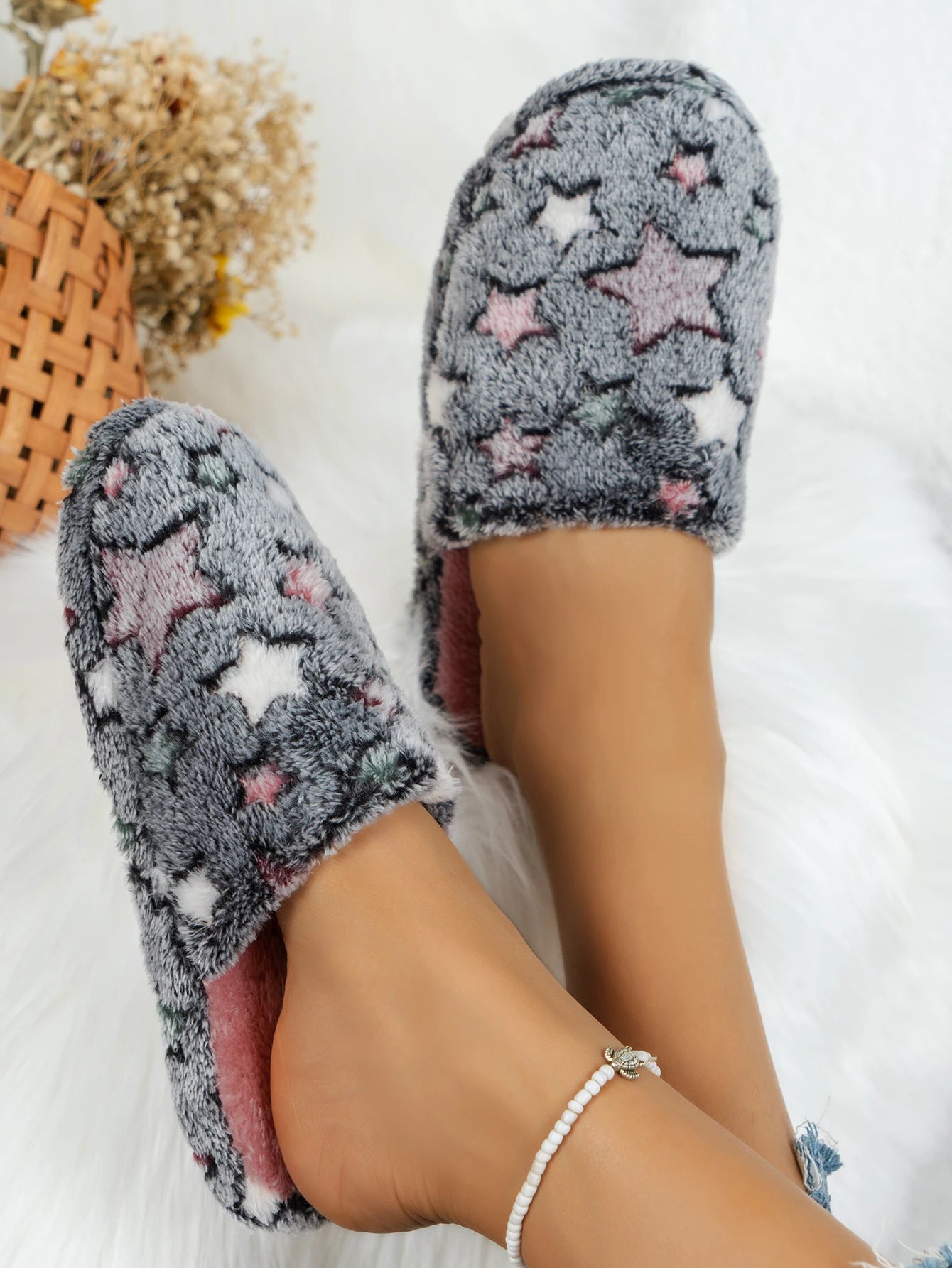 Winter Cartoon Slippers