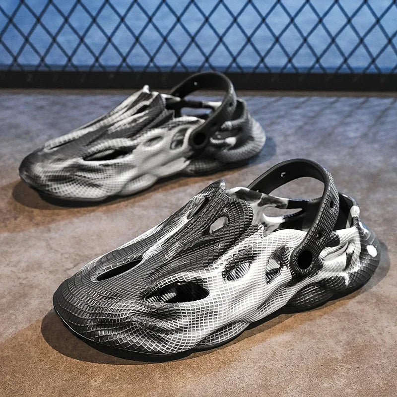 Chanclas Unisex Camuflaje - Sandalias EVA Ultra Ligeras para Playa y Casa | Feetiva