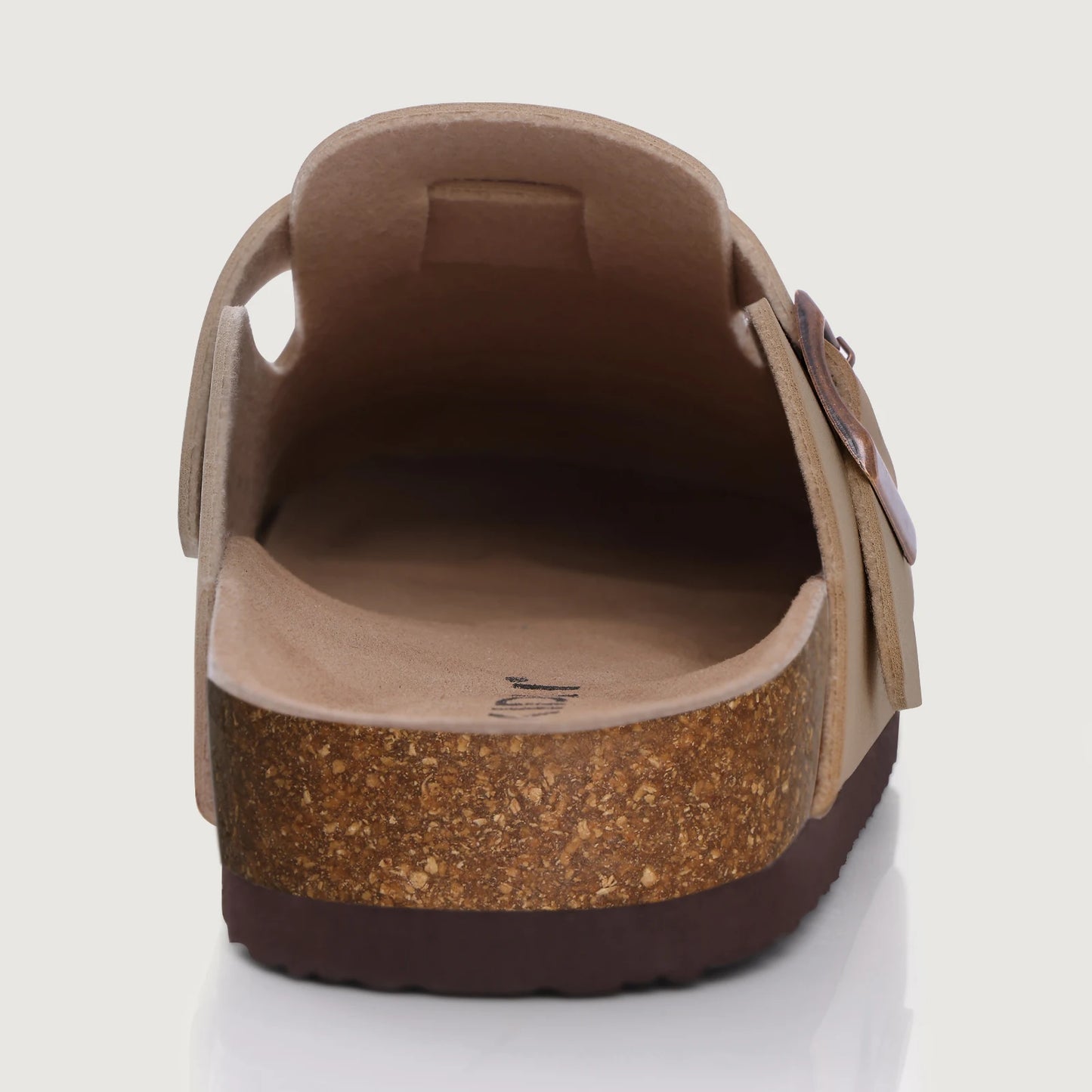 Zuecos de Piel Suave Unisex - Plantilla de Corcho con Soporte Arco - Kidmi Feetiva