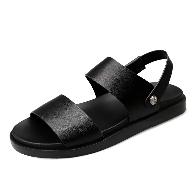 Feetiva Men's Minimalist Leather Sandal