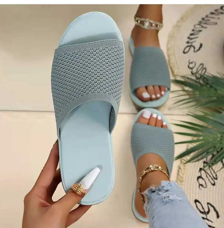 Sandalias Mujer Verano 2025 - Cómodas para Interior y Exterior - Tacón Bajo y Transpirables | KUIDFAR Feetiva