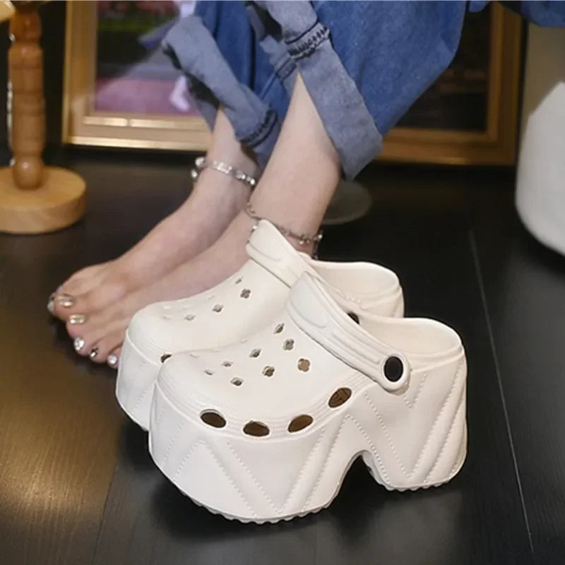 Sandalias Plataforma 9CM – Moda Verano 2025 – HININSEN Feetiva