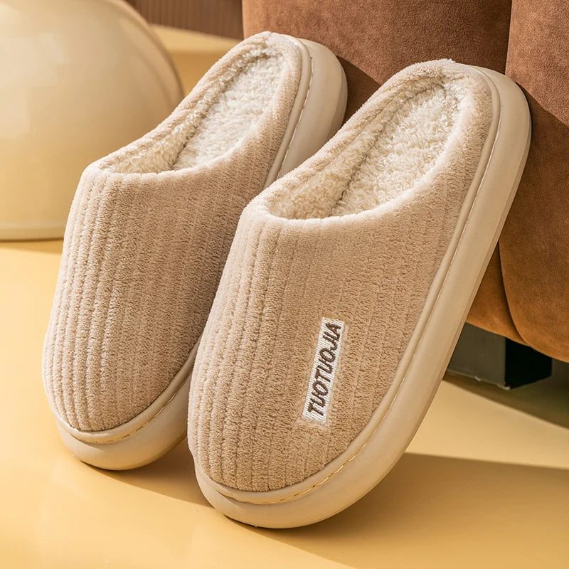Pantuflas Invierno para Pareja - Forro Polar y Suela Antideslizante | Feetiva