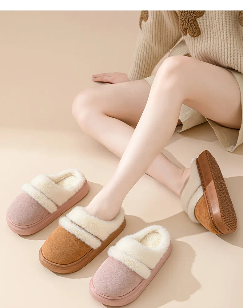 Comwarm Women's Plush Slippers