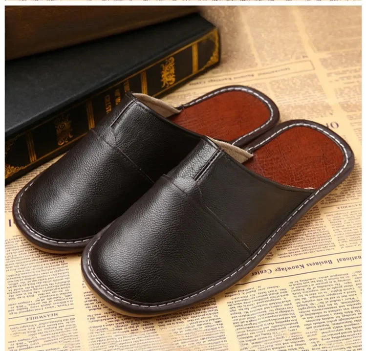 Zapatillas de Piel Vacuna Artesanales