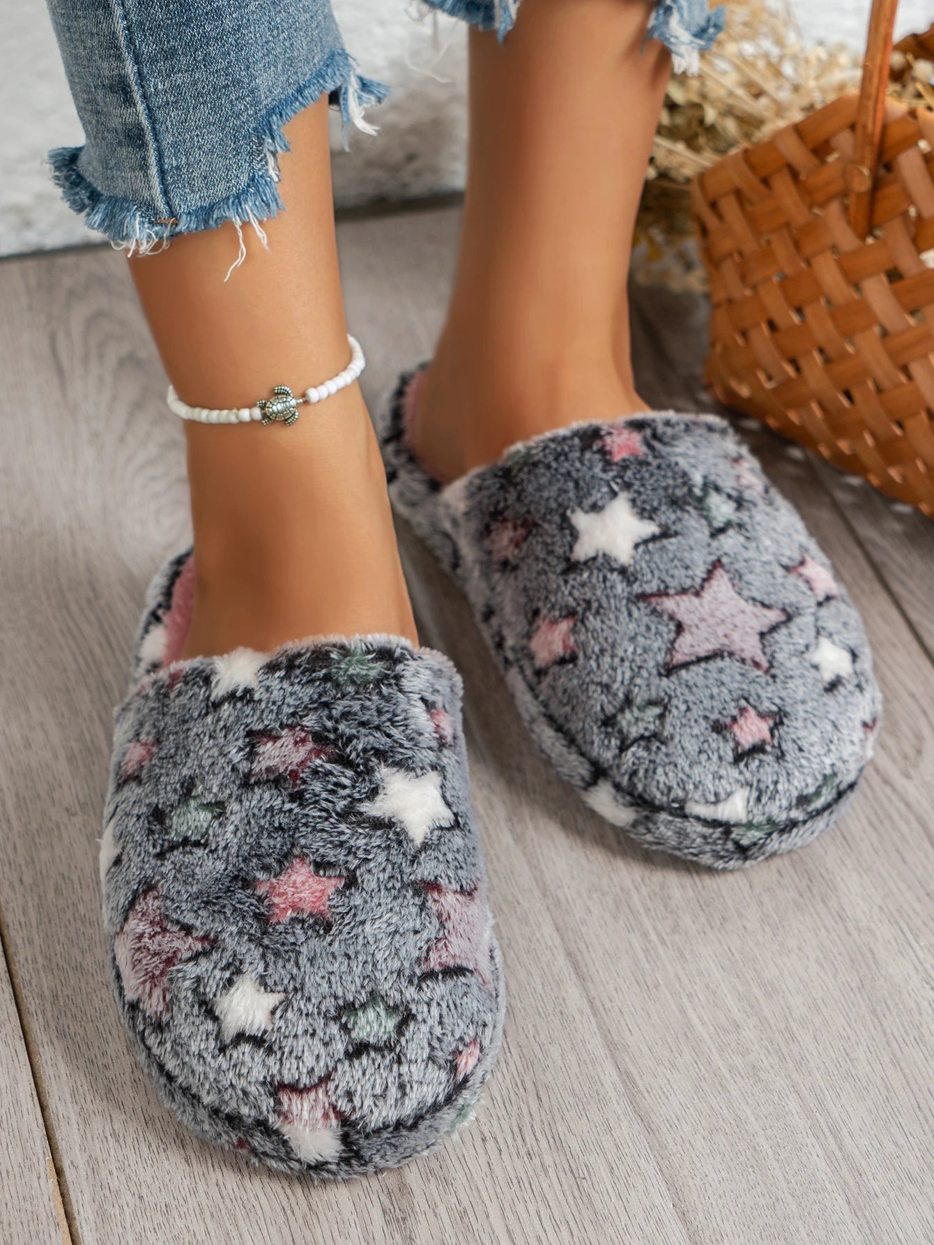 Winter Cartoon Slippers