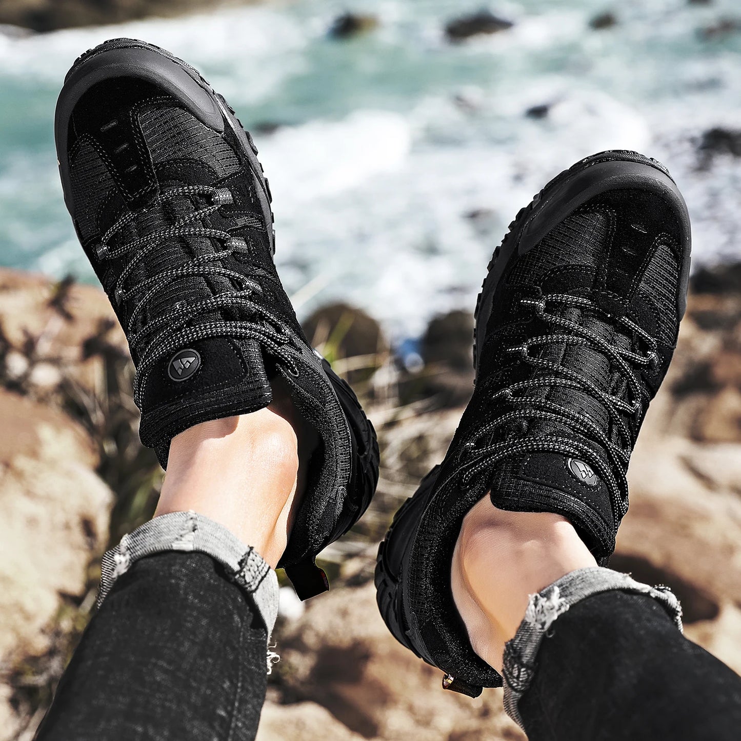 Botas de Senderismo Hombre - Impermeables y Antideslizantes | HIKEUP