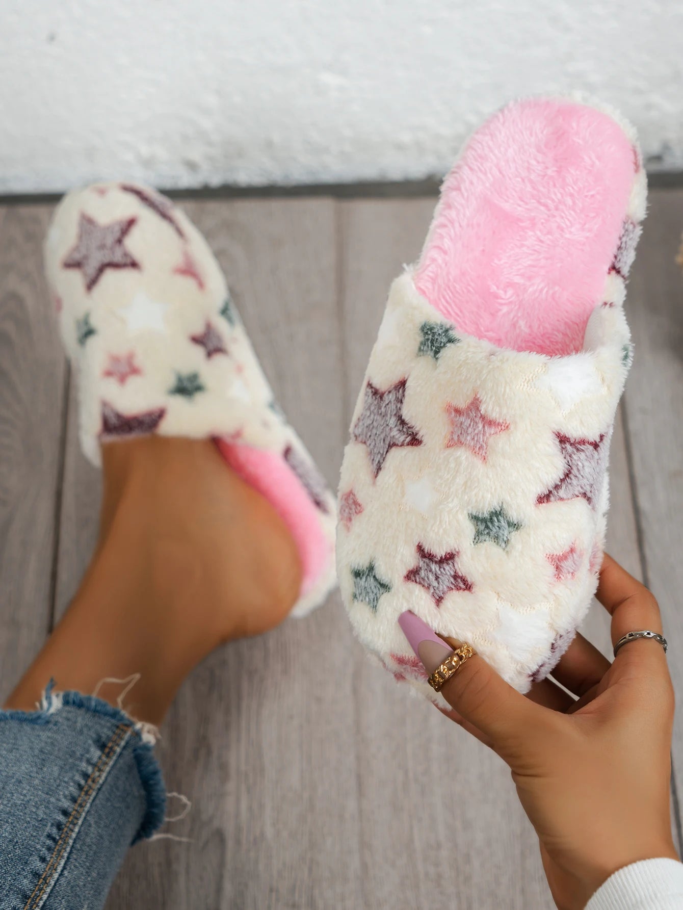 Winter Cartoon Slippers