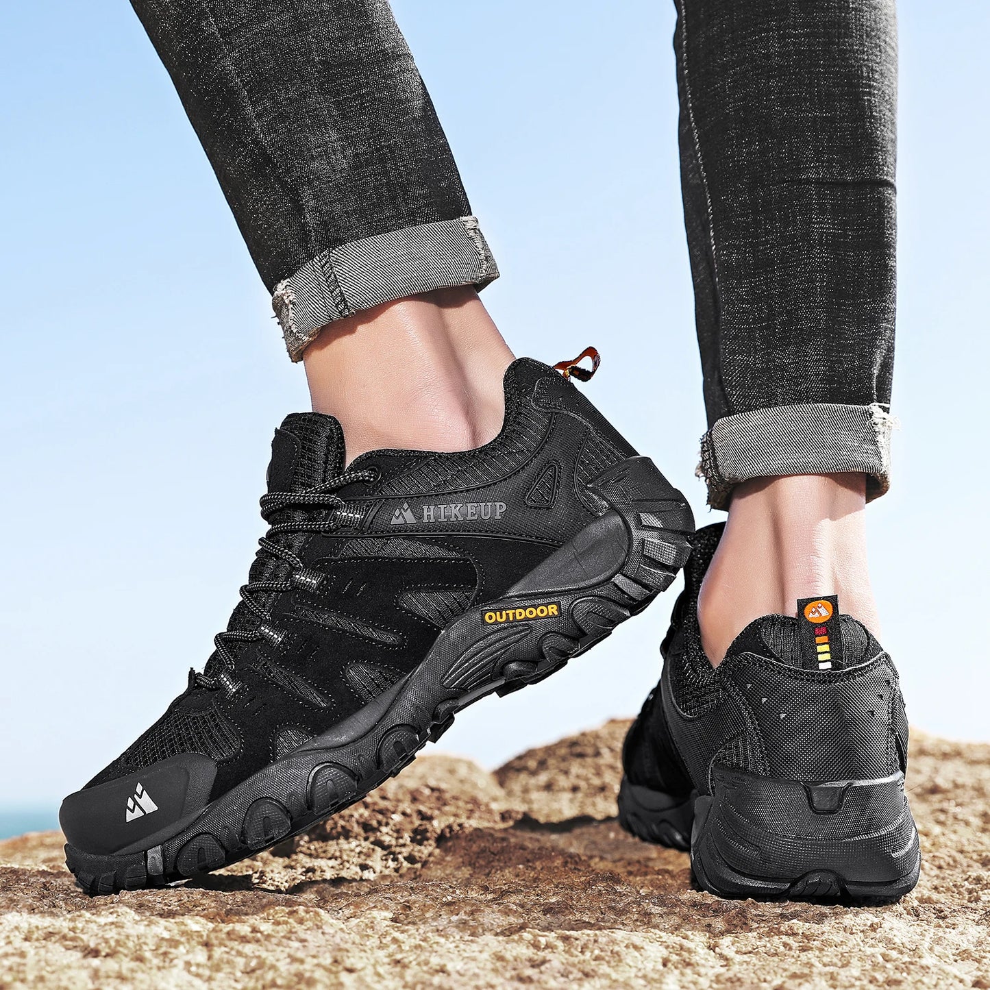 Botas de Senderismo Hombre - Impermeables y Antideslizantes | HIKEUP