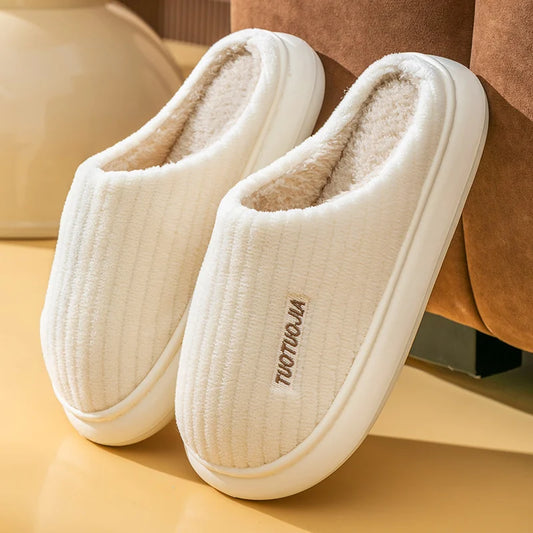 Pantuflas Invierno para Pareja - Forro Polar y Suela Antideslizante | Feetiva