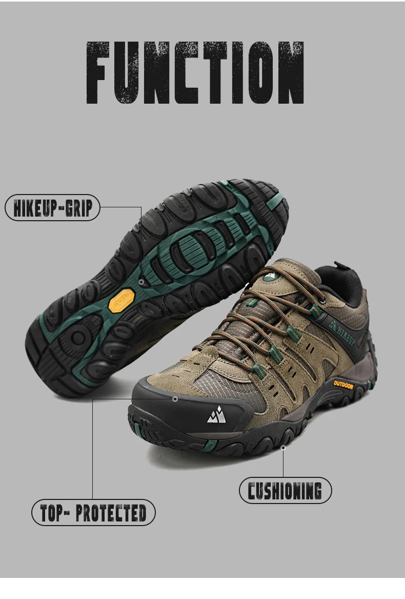 Botas de Senderismo Hombre - Impermeables y Antideslizantes | HIKEUP