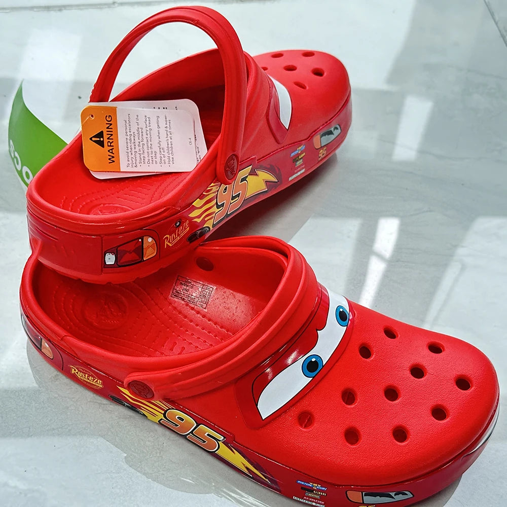 Zapatillas Disney Cars McQueen - Sandalias Infantiles Impermeables de EVA - MINISO