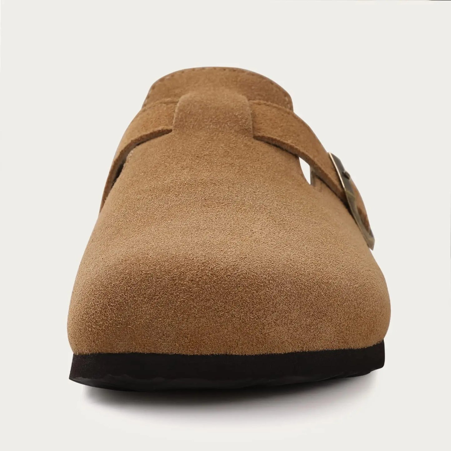Zuecos de Piel Suave Unisex - Plantilla de Corcho con Soporte Arco - Kidmi Feetiva