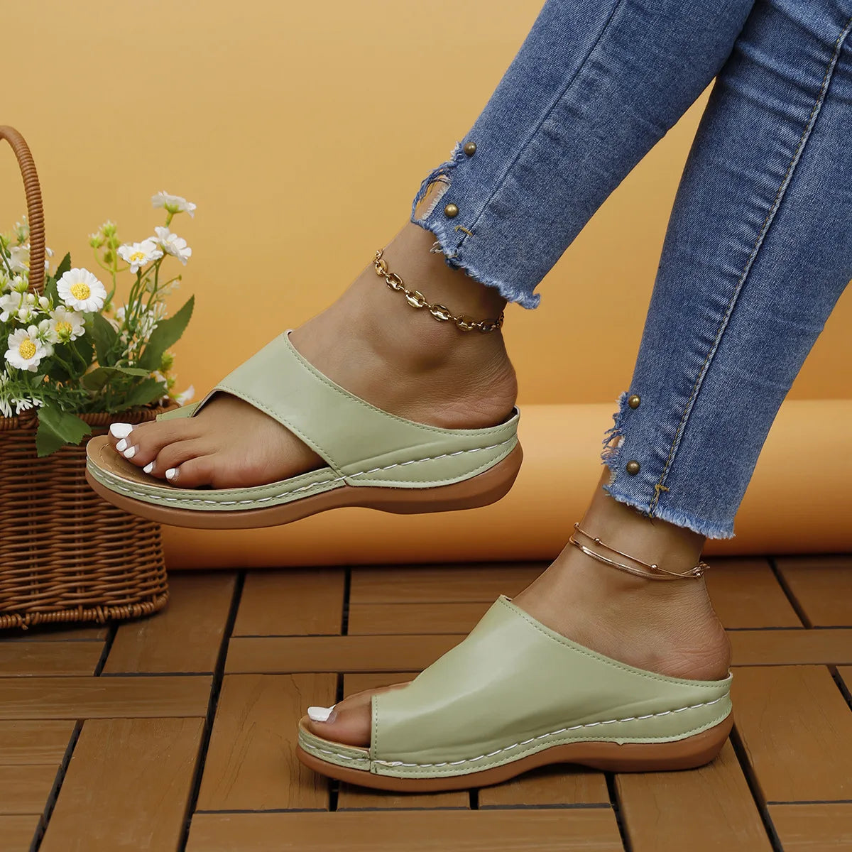 Sandalias Ortopédicas Mujer - Soporte para Juanetes y Arco Plantar | Acaksmall"