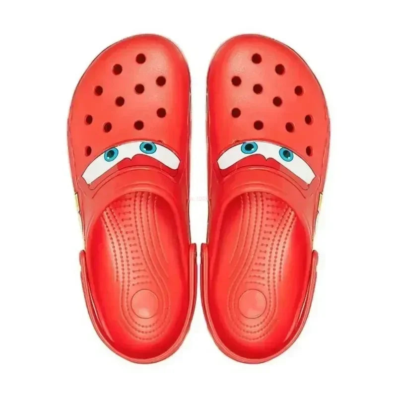 Zapatillas Disney Cars McQueen - Sandalias Infantiles Impermeables de EVA - MINISO