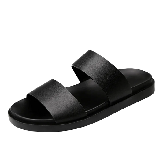 Feetiva Men's Minimalist Leather Sandal