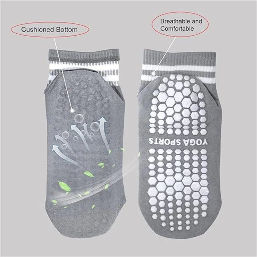 Calcetines con Suela Antiresbalones – Ideales para Yoga y Deporte | Feetiva"