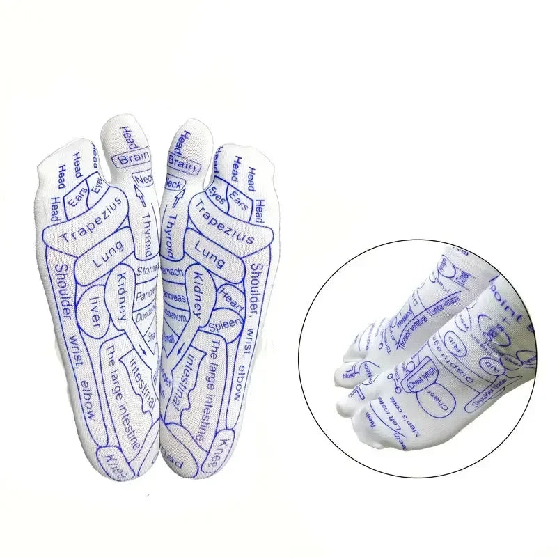 Kit Masaje Pies Byfa | Calcetines + Herramientas | Reflexología | 10 en 1