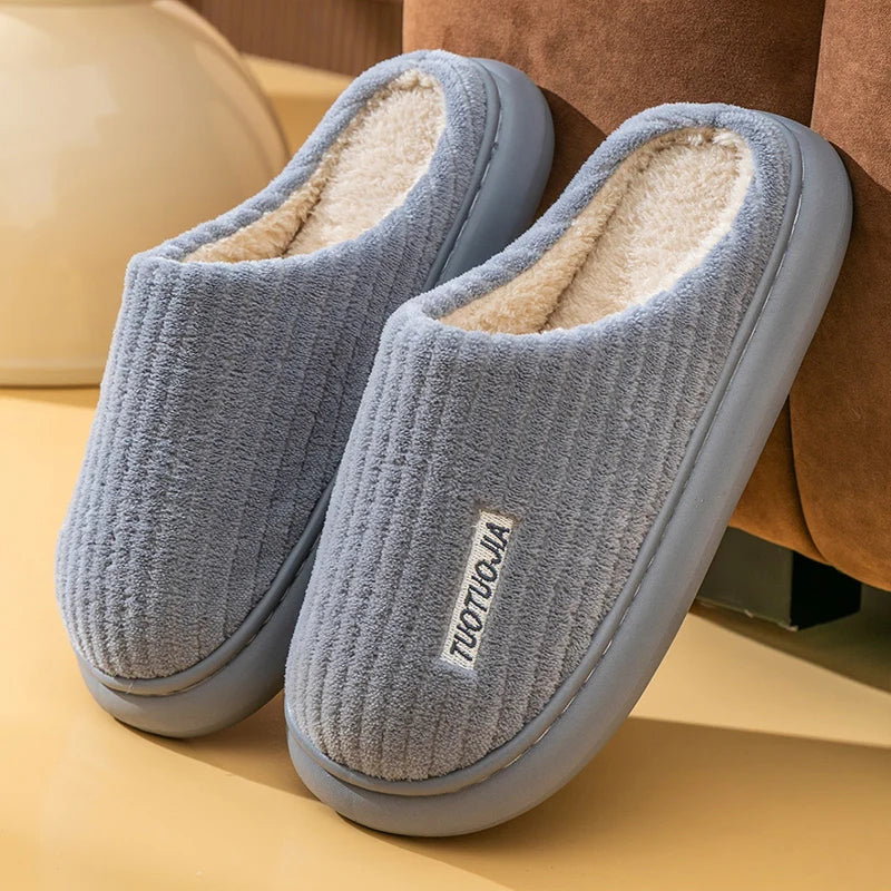 Pantuflas Invierno para Pareja - Forro Polar y Suela Antideslizante | Feetiva