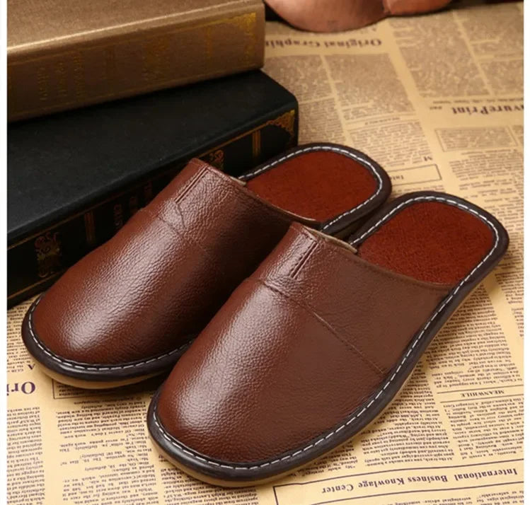 Zapatillas de Piel Vacuna Artesanales