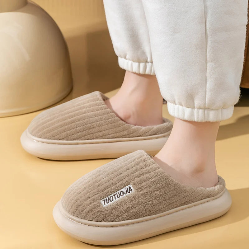 Pantuflas Invierno para Pareja - Forro Polar y Suela Antideslizante | Feetiva
