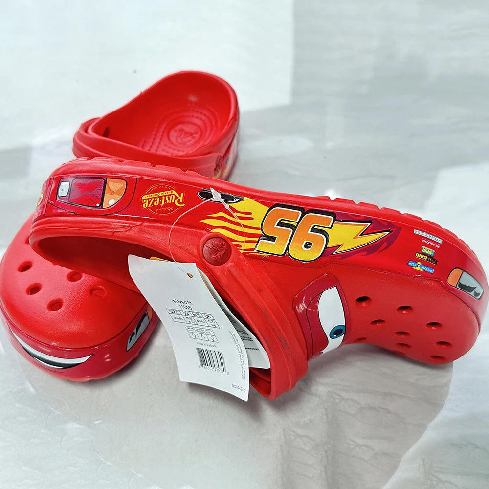 Zapatillas Disney Cars McQueen - Sandalias Infantiles Impermeables de EVA - MINISO
