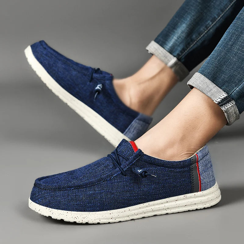 Feetiva Men's Canvas Loafers