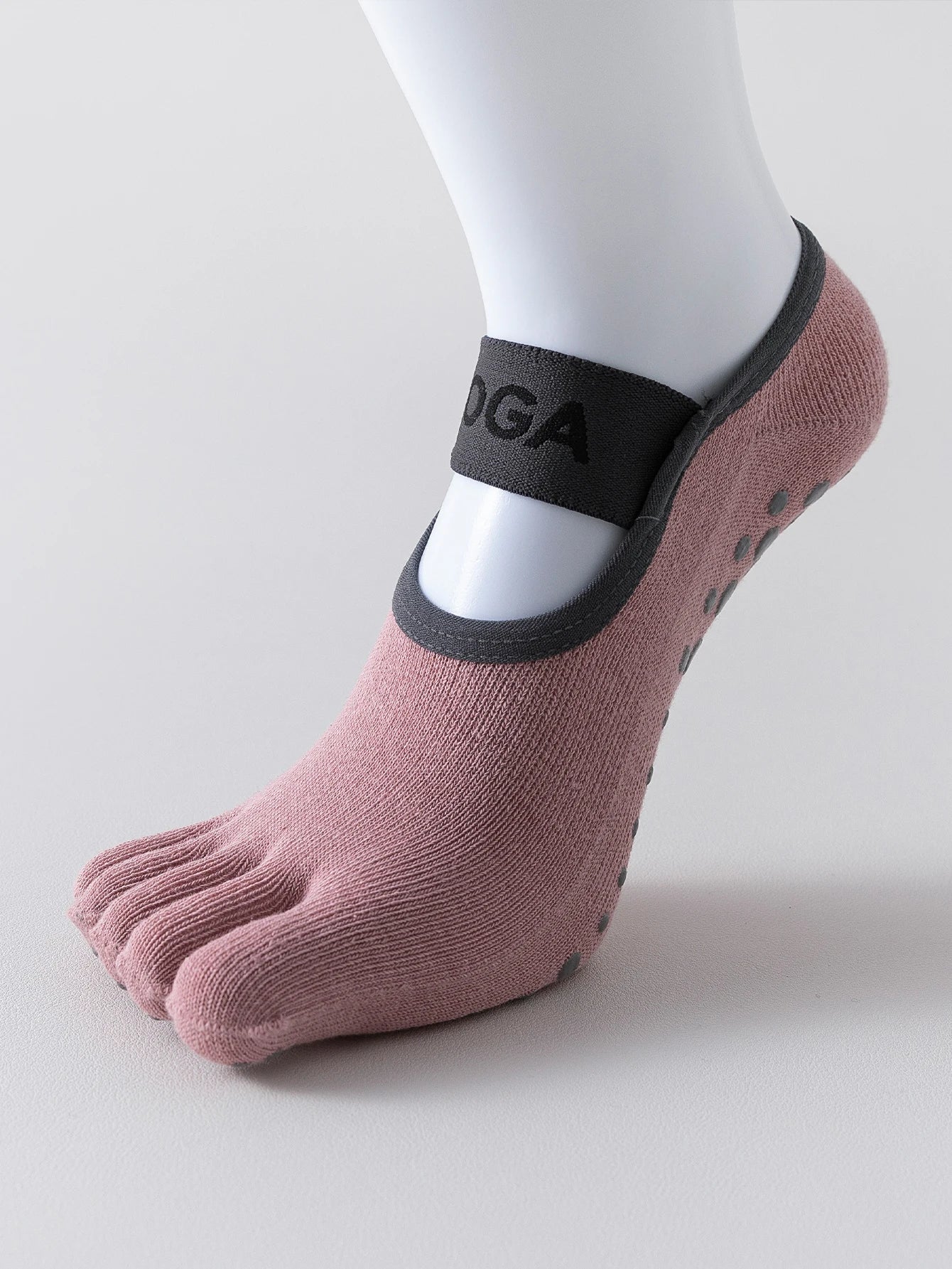 Calcetines Yoga 5 Dedos Mujer - Antideslizantes para Pilates y Fitness | Feetiva