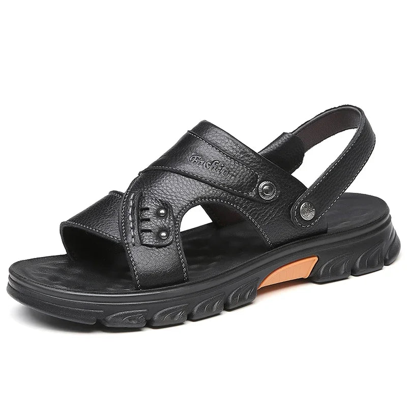 Sandalias de Cuero para Hombre Feetiva