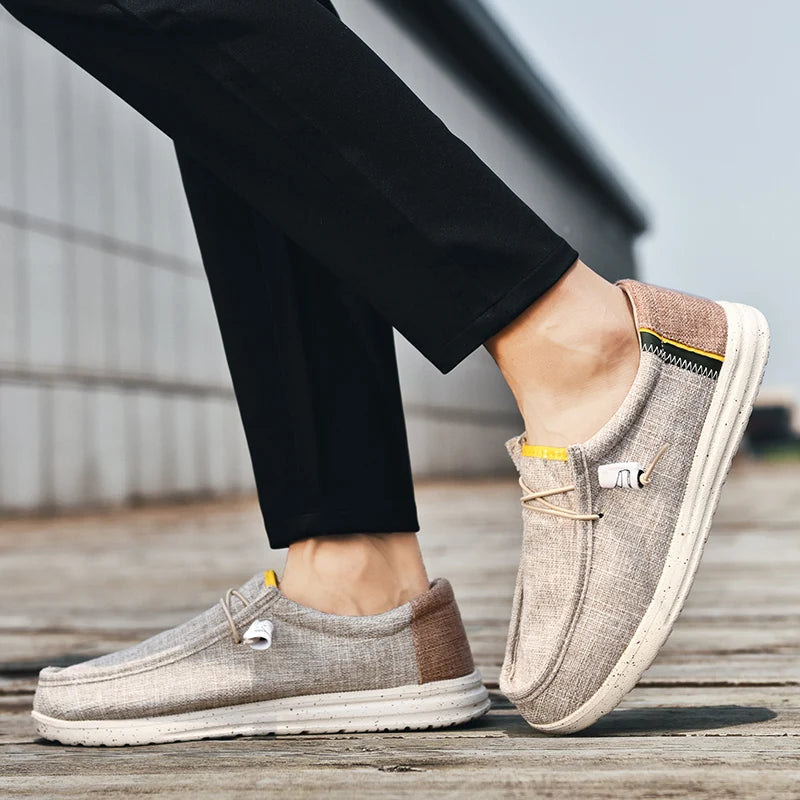 Feetiva Men's Canvas Loafers