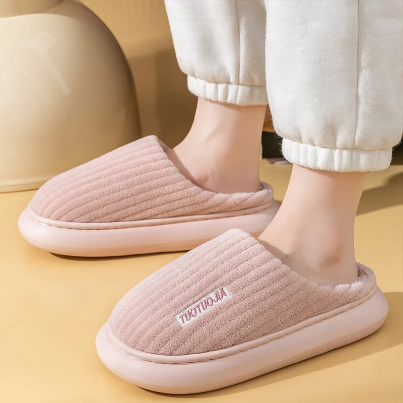 Pantuflas Invierno para Pareja - Forro Polar y Suela Antideslizante | Feetiva