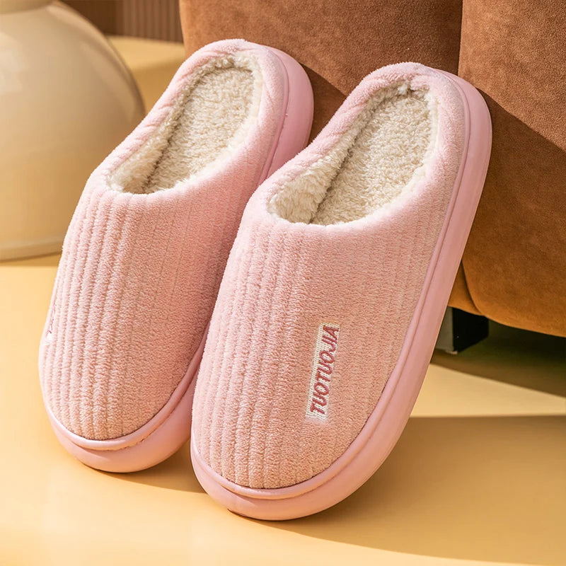 Pantuflas Invierno para Pareja - Forro Polar y Suela Antideslizante | Feetiva