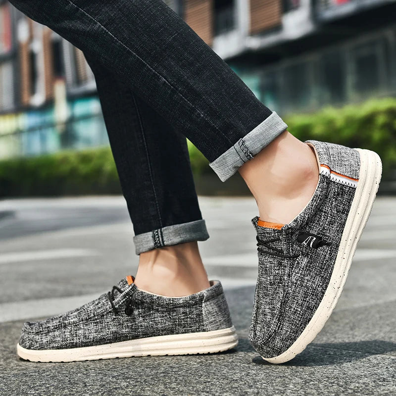 Feetiva Men's Canvas Loafers