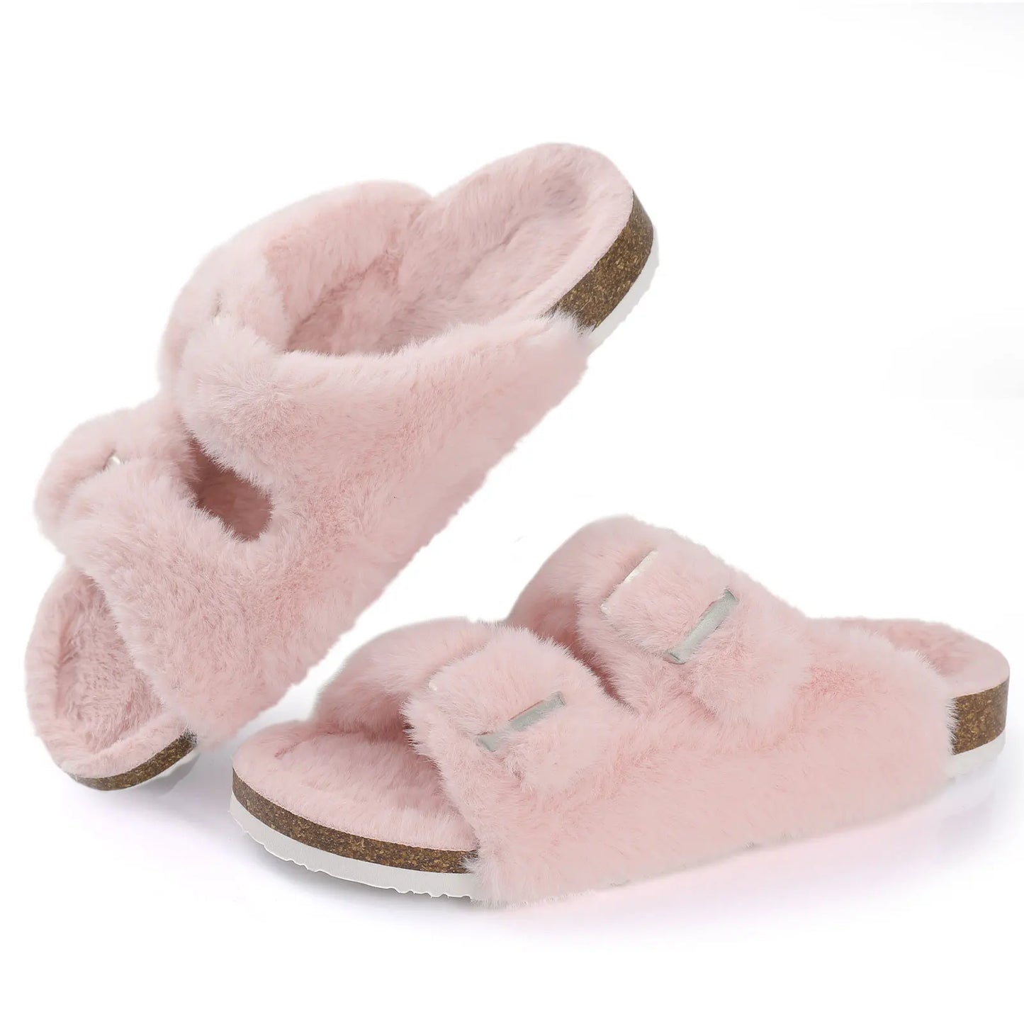 Zapatillas de Casa con Piel Sintética - Plantilla de Corcho Natural | Kidmi Feetiva