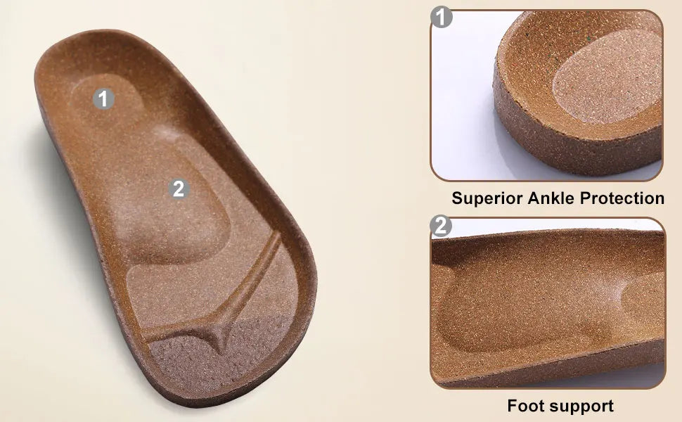 Zapatillas de Casa con Piel Sintética - Plantilla de Corcho Natural | Kidmi Feetiva
