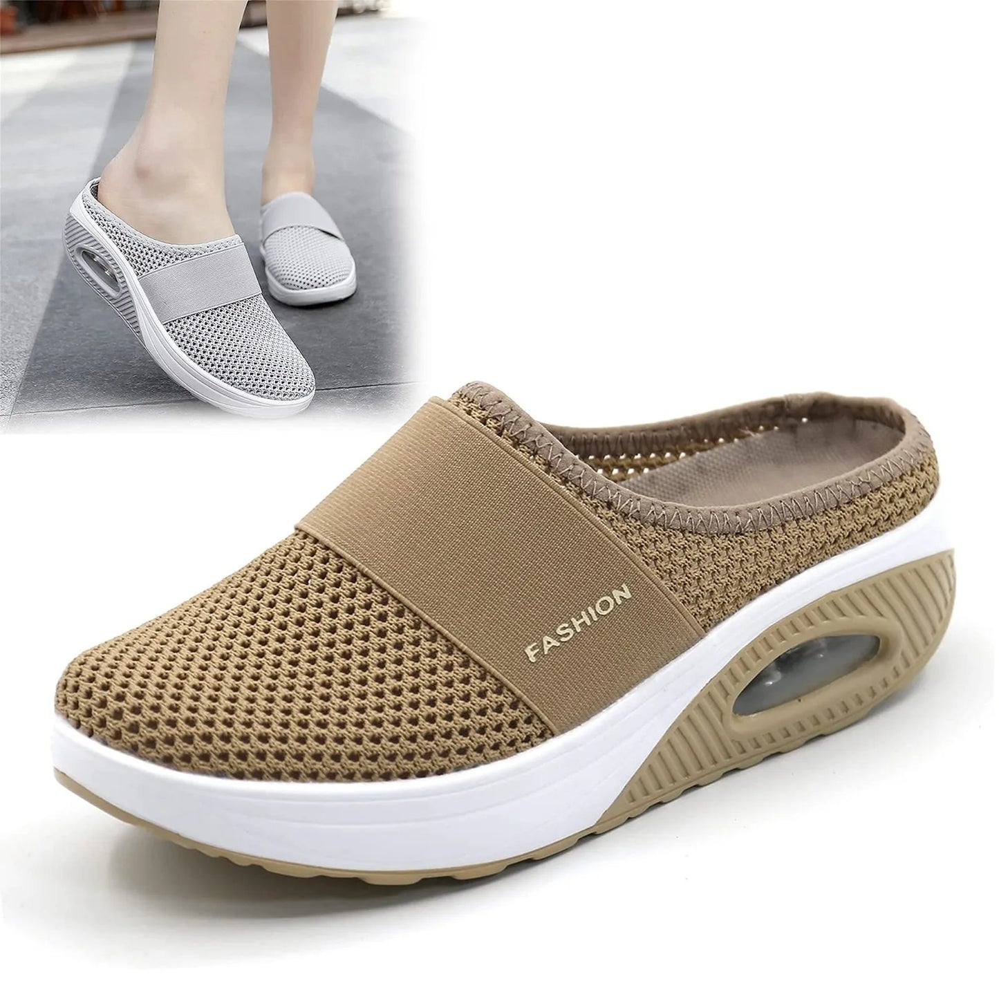 Sandalias Transpirables Feetiva Mujer – Cómodas para Caminar Verano 2025