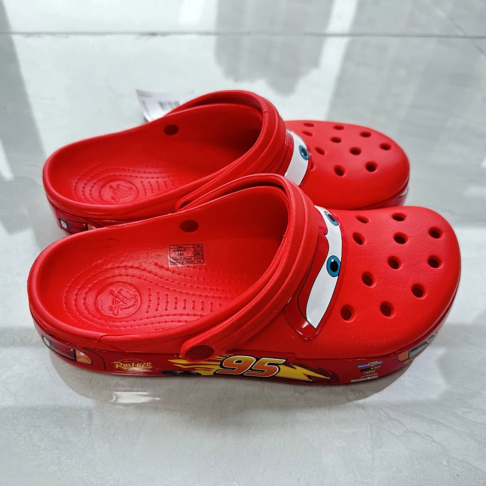 Zapatillas Disney Cars McQueen - Sandalias Infantiles Impermeables de EVA - MINISO