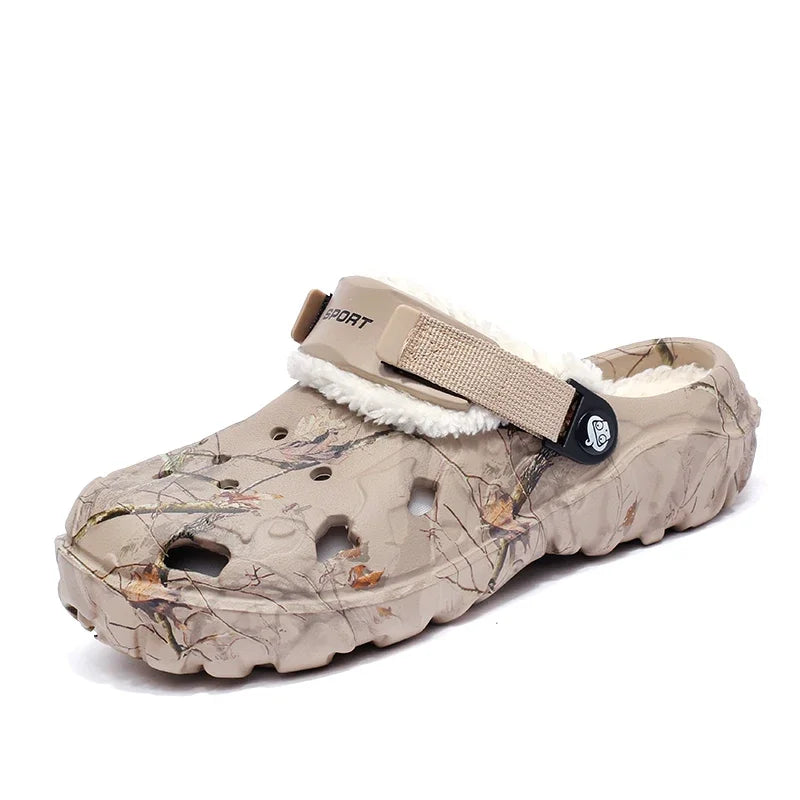 Zapatillas Clog con Forro de Pelo - Máximo Confort Invernal