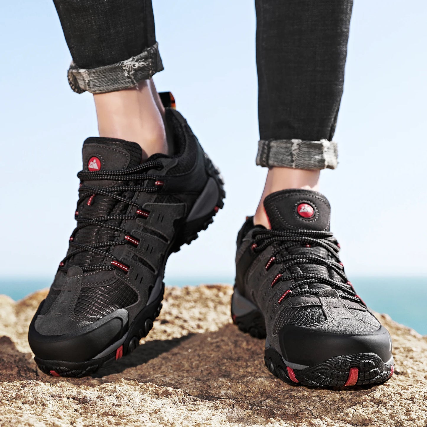 Botas de Senderismo Hombre - Impermeables y Antideslizantes | HIKEUP