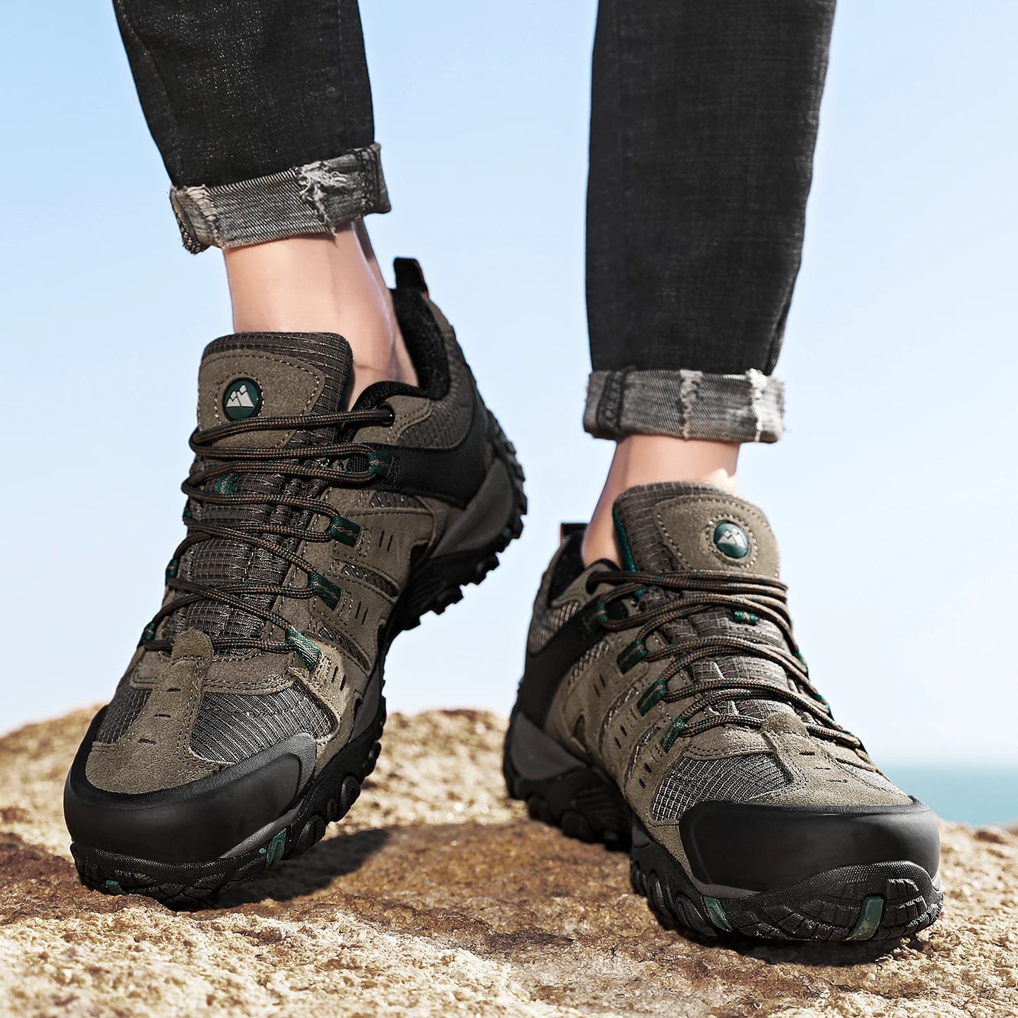 Botas de Senderismo Hombre - Impermeables y Antideslizantes | HIKEUP