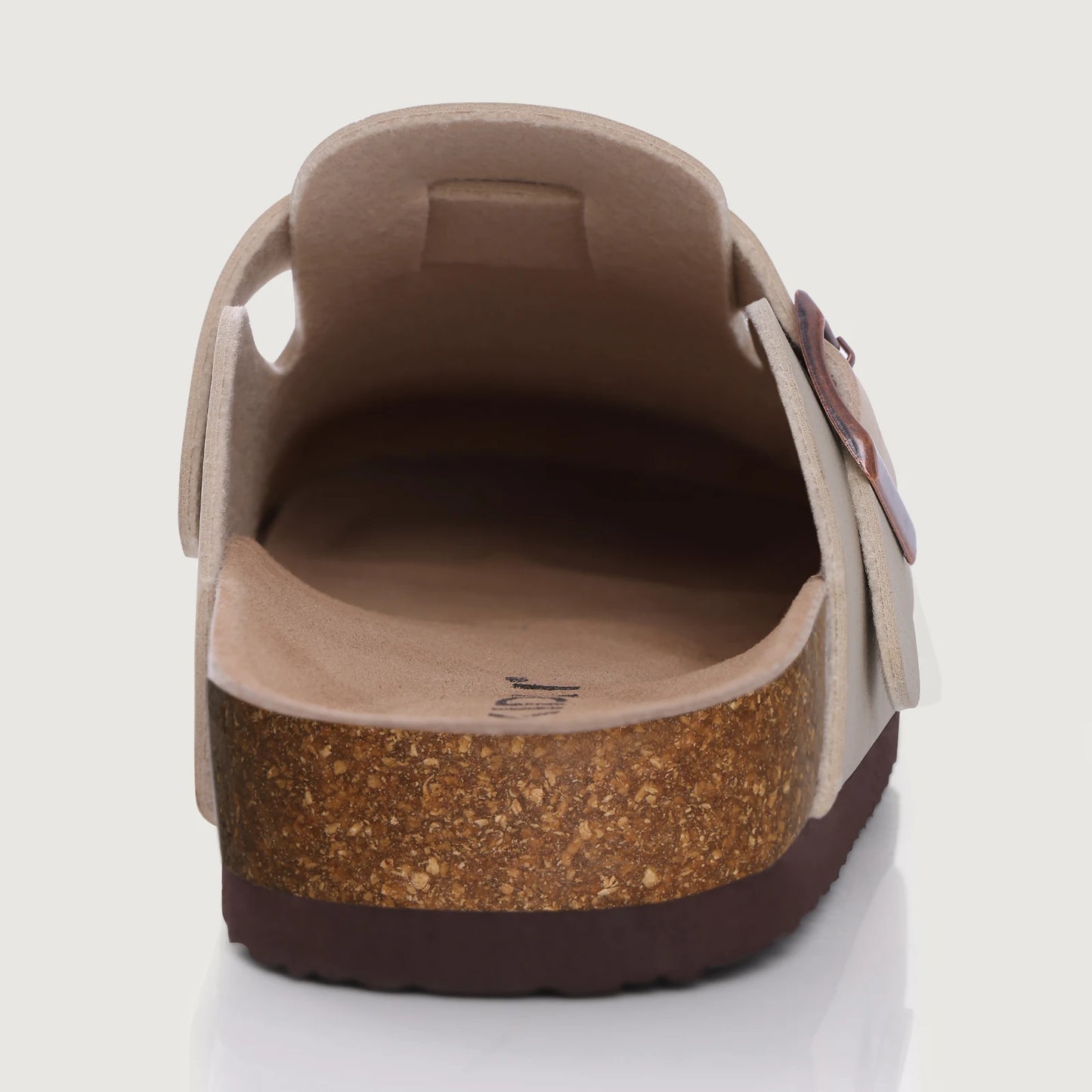 Zuecos de Piel Suave Unisex - Plantilla de Corcho con Soporte Arco - Kidmi Feetiva