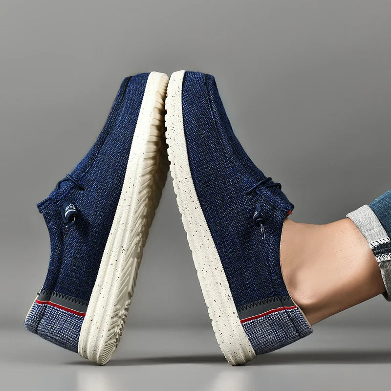 Feetiva Men's Canvas Loafers