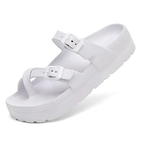 Sandalias Plataforma Mujer Verano 2025 - Suela Gruesa Cómoda Tipo Nube - Kidmi