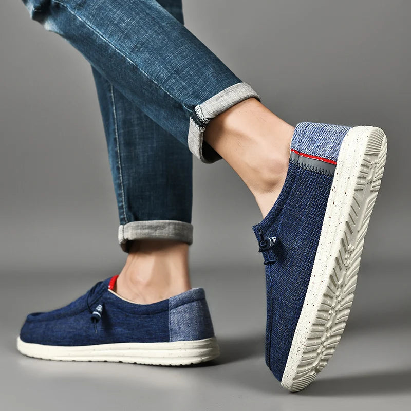 Feetiva Men's Canvas Loafers