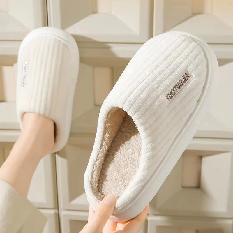 Pantuflas Invierno para Pareja - Forro Polar y Suela Antideslizante | Feetiva