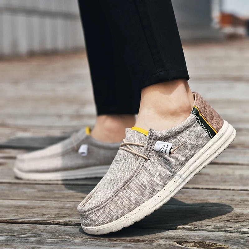 Feetiva Men's Canvas Loafers