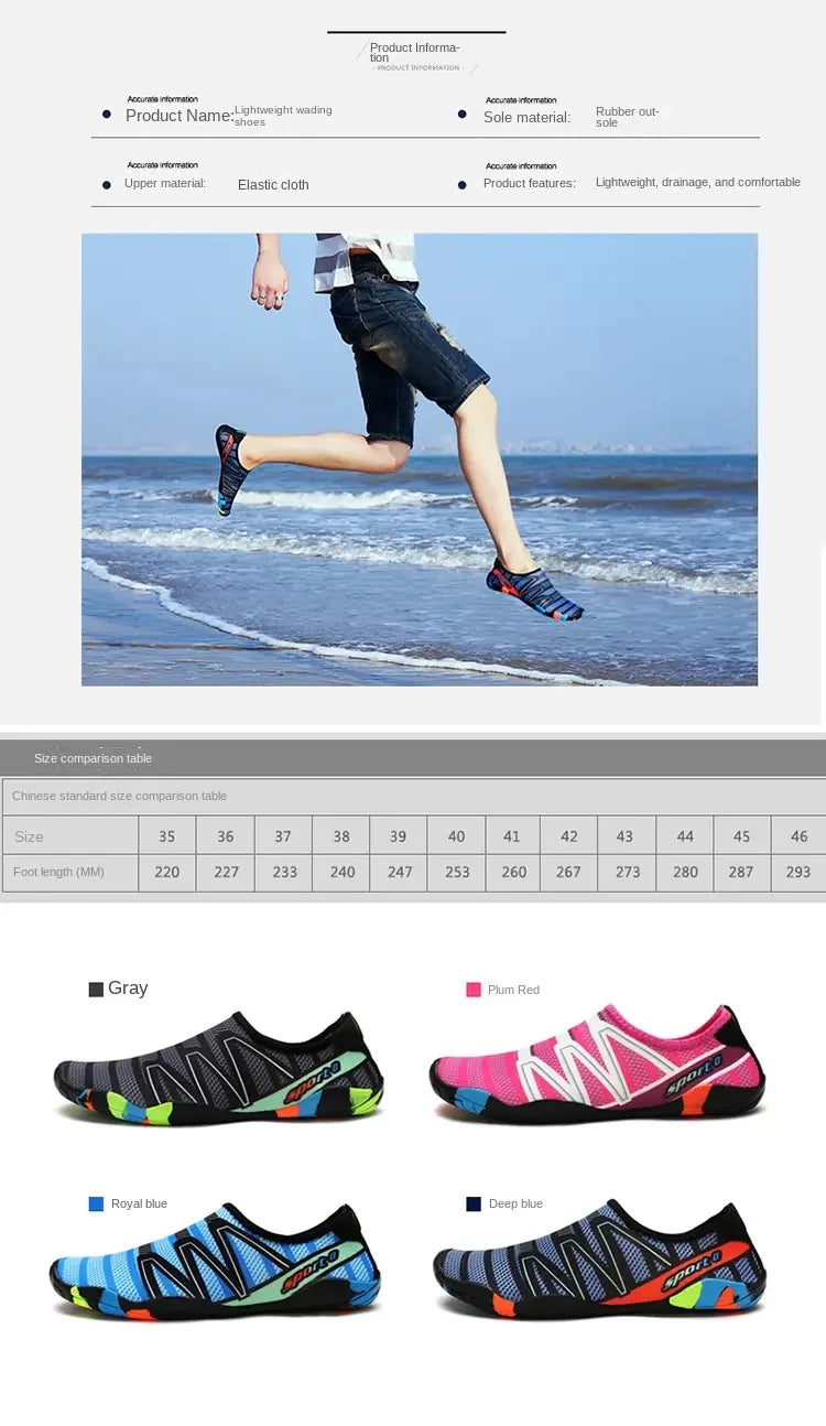 Zapatos Acuáticos Barefoot 2024 | Calzado Deportivo Unisex | ZYXZLB/Feetiva