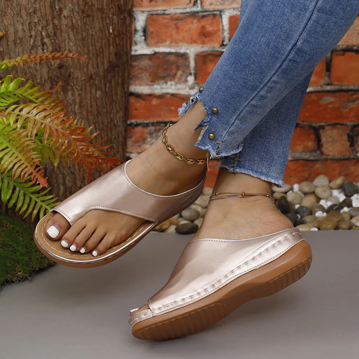 Sandalias Ortopédicas Mujer - Soporte para Juanetes y Arco Plantar | Acaksmall"