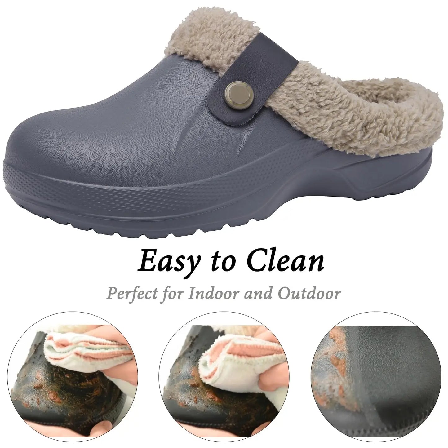 Zapatillas de Invierno para Hombre | Kidmi/Feetiva - Cálidas y Antideslizantes